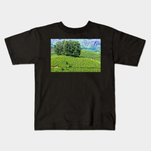 Munnar Tea Plantation. Kids T-Shirt